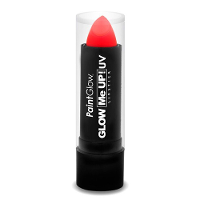 Lippenstift/lipstick   neon rood   UV/blacklight   5 gram   schmink/make up