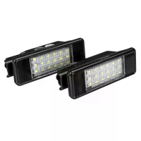 Pair LED Kentekenplaatverlichting 6340.A3 voor Peugeot 106 207 307 308 406 407 508 Citroen C3 C4 C5