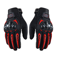 Pair Touchscreen Motorhandschoenen Volledige Vinger Touchscreen Sportmotorhandschoenen Fietsen Motor Fiets Rijden Handsc