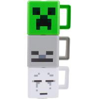 Paladone Minecraft: Set of 3 Stacking Mugs beker 3 stuks