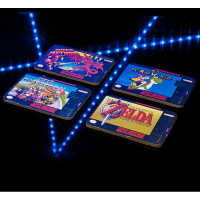Nintendo: SNES Coasters, 4 stuks