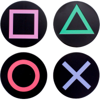 Playstation: Metal Coasters, 4 stuks