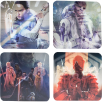 Star Wars The Last Jedi: Lenticular Coasters