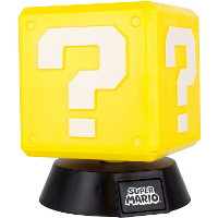 Paladone Super Mario: Question Block Icon Light