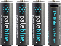 Paleblue Oplaadbare AA batterij (penlite) Li ion 1700 1.5 V 4 stuk(s)
