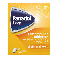 Panadol Zapp 500 mg Filmomhulde Tabletten