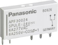 Panasonic APF30324 Printrelais 24 V/DC 6 A 1x wisselcontact 1 stuk(s)