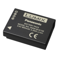 Camera accu Panasonic DMW BCG10e, DMW BCG10 3.6 V 895 mAh DMW BCG10E