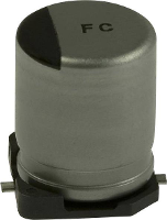 Panasonic Elektrolytische condensator SMD 100 µF 25 V 20 % (Ø) 8 mm 1 stuk(s)