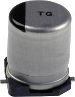 Panasonic Elektrolytische condensator SMD 220 µF 25 V 20 % (Ø) 8 mm 1 stuk(s)