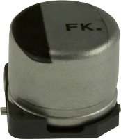 Panasonic Elektrolytische condensator SMD 220 µF 6.3 V 20 % (Ø) 6.3 Mm 1 stuk(s)