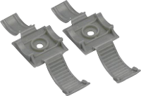 Panduit ARC.68 S6 Q14 Bevestigingssokkel Schroefbaar ARC.68 S6 Q14 Bundel Ø (bereik) 4.80 Tot 17.50 Mm Met bevestigingsbinder Grijs 1 stuk(s)