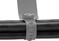 Panduit CM4S L8 CM4S L8 Kabelbinder 19.10 Mm Grijs Met schiftveld, Met open kabelbinderuiteinde 1 stuk(s)
