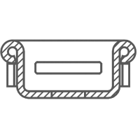 Panduit MTM2H Q Bevestigingssokkel Schroefbaar MTM2H Q 1 stuk(s)