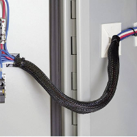 Panduit SE25PSC TR0 Gevlochten slang Zwart PET 11.10 Tot 4 mm per meter