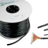 Panduit SE75P CR0 Gevlochten slang Zwart PET 31.80 Tot 12.70 Mm per meter