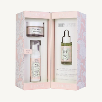 Panier Des Sens Radiant Peony Face Care Set