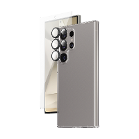 PanzerGlass 3 in 1 Bundle Edge2Edge Glass + Case + Lens Set (hoesje + beschermglas) Samsung Galaxy S24 Ultra