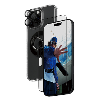 PanzerGlass 4 in 1 Protection B1294+2864+1284+S Screenprotector (glas) Apple iPhone 16 Pro Max 1 stuk(s) Anti vingerafdruk, Krasvast