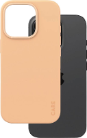 PanzerGlass CARE by ® Fashionable Backcover Apple iPhone 16 Pro Oranje Inductieve lading