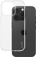 PanzerGlass CARE by ® Fashionable Backcover Apple iPhone 16 Pro Transparant Inductieve lading