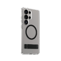 PanzerGlass CARE Feature Backcover Samsung Galaxy S25 Ultra Transparant, Zwart Inductieve lading, Met standfunctie, Stootbestendig