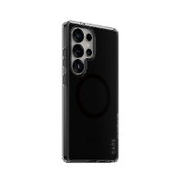 PanzerGlass CARE Flagship Urban Combat Smokey Backcover Samsung Galaxy S25 Ultra Zwart Inductieve lading, Stootbestendig