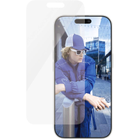 PanzerGlass Classic Fit 2874 Screenprotector (glas) Apple iPhone 16 Pro 1 stuk(s) Anti vingerafdruk, Krasvast