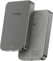 PanzerGlass empower Bank Powerbank 10000 mAh Magsafe, Qi Wireless Charging USB C Statusweergave
