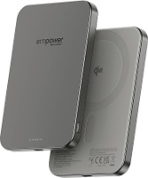 PanzerGlass empower Bank Powerbank 5000 mAh Magsafe, Qi Wireless Charging USB C Statusweergave