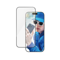 PanzerGlass Ultra Wide Fit 2862 Screenprotector (glas) Apple iPhone 16 Pro 1 stuk(s) Anti vingerafdruk, Krasvast