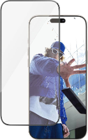 PanzerGlass Ultra Wide Fit 2864 Screenprotector (glas) Apple iPhone 16 Pro Max 1 stuk(s) Anti vingerafdruk, Krasvast