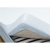 Papillon hoeslaken   molton 100% katoen   140x200 cm   Wit