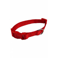 Nylon Halsband Rood voor honden XL