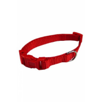 Nylon Halsband Rood Voor Honden Xs