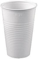 PAPSTAR drinkbeker 12156 0,2 l?PP wit 100 st./Pack.