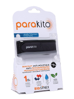 ParaKito Anti Muggen Armband Zwart Volwassenen