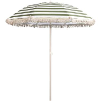 Parasol Oliva tilt   gestreept   Ø200 cm   Leen Bakker