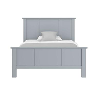 Parisot bed Margaux   grijs   140x200 centimeter   Leen Bakker