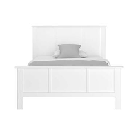 Bed Margaux   wit   160x200 cm   Leen Bakker