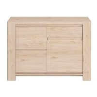 Parisot dressoir Portland   eikenkleur   85x121x48 cm   Leen Bakker