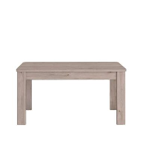 Parisot eetkamertafel Portland   vergrijsd eikenkleur   78x156/191x90 cm