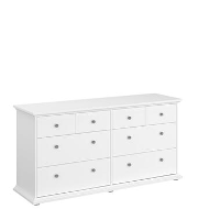 Ladekast Margaux   8 lades   wit   77x46x152 cm   Leen Bakker
