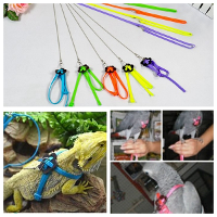 Parrot Adjustable Soft Bird Anti Bite Harness Leash For Small Pet