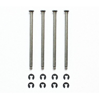 Parrot Ar Drone 2.0 Stainless Steel Prop Propeller Shafts Plus Clips