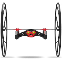 Parrot Minidrones Rolling Spider rood