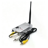 Partom 1.2GHz 12CH FPV ontvanger met 0.9 1.2GHz breedband,  85dBm gevoeligheid, FM modulatie, video  en audio synchronis
