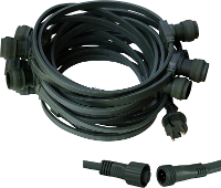 LEDmaxx Illu 10g Party lichtketting Buiten Energielabel: Afhankelijk van de lamp werkt op het lichtnet 10 LED Verlichte lengte: 10 m