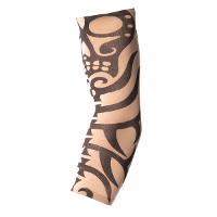 Carnaval verkleed mouwen   Tattoo sleeves tribal   2x   getatoeerde armen   volwassenen