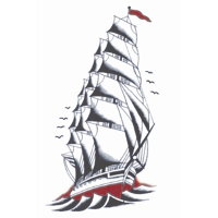 Carnaval verkleed nep tattoo   zeeman zeilschip   getatoeerde armen   volwassenen